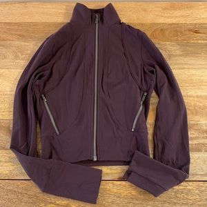 Cropped Purple LuluLemon Jacket